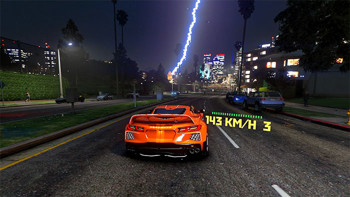 Mod Gta 5 - Đồng Hồ Đo Tốc Độ 3D